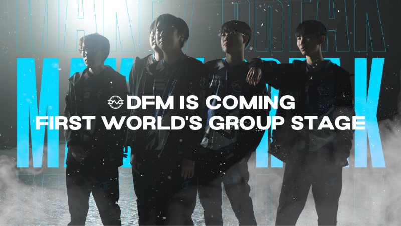 DFM IS COMING FIRST WORLD'S GROUP STAGE